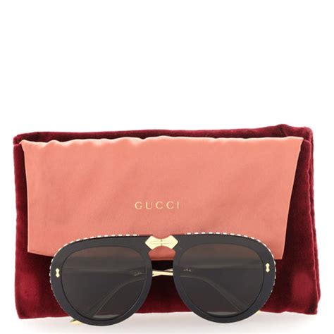 gucci foldable aviators.